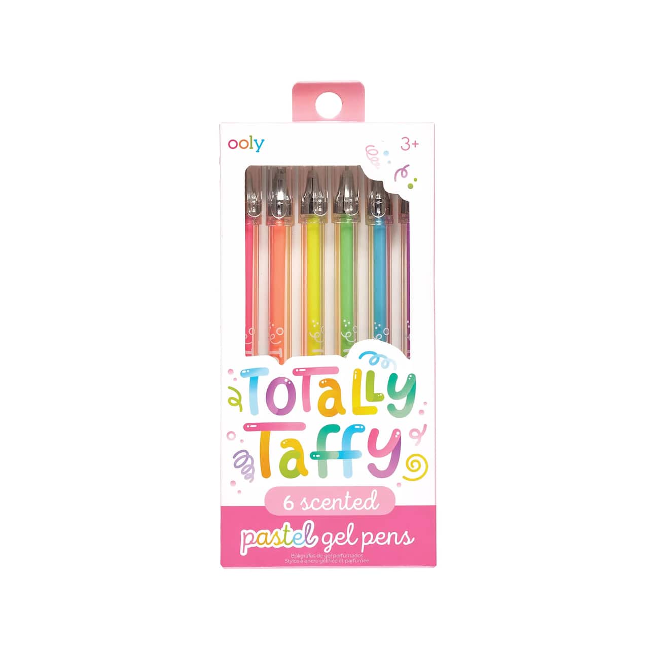 Stylos gel pastel parfumés Totally Taffy d’OOLY